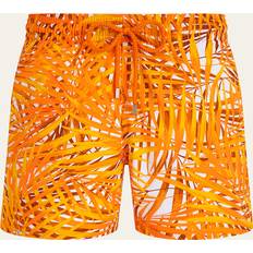 Polyamide Swimming Trunks Vilebrequin Moorise Printed 4.5 Swim Shorts - Mango