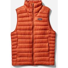 Patagonia Down Sweater Vest Dunväst Herr Redtail - Rust