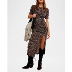 Free People Briella Midi Dress - Black