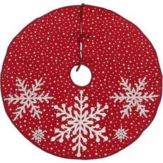 Christmas Tree Skirts National Tree Company HGTV 52 in Red Christmas Skirt Christmas Tree Skirt