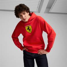 Puma Men's Ferrari Race Big Shield Hoodie - Rød