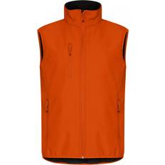 Clique Men Vests Clique Classic Softshellvest - Blodappelsin