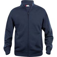 Clique Mens Basic Sweatshirt Cardigan - Dark Navy