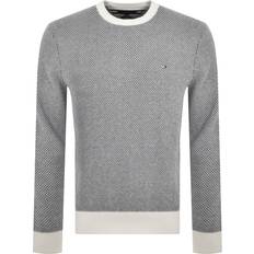 Tommy Hilfiger Multicolor Suéteres Tommy Hilfiger Pima 2 Tone Jumper - Grey