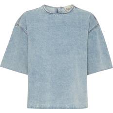 Denim Blouses My Essential Wardrobe Bluse - Light Blue