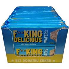 Slik & Kager Allnutrition Fitking Lækre Vaffler Creme 32 x 80 g