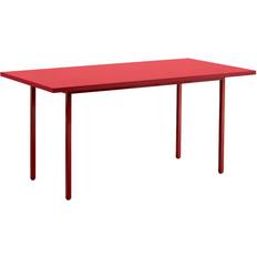Rectangular - Red Dining Tables Hay Two-Colour 90 x 240 cm Dining Table