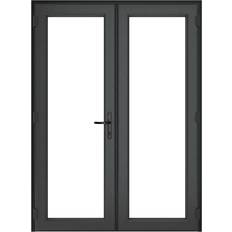 Crystal uPVC French Left Hand Master 1290mm x 2090mm Interior Door (x190cm)