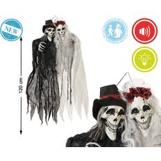 BigBuy Home Halloween Dekorationer Skelet 120 x 60 cm