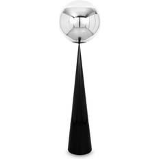 Tom Dixon Mirror Ball Fat LED 175,5 cm Silver-Silver Golvlampa