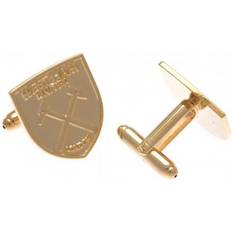 West Ham United F.C. United Gold Plated Crest Cufflinks - TA5003