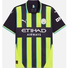 Puma Men's Mens Manchester City Away Shirt 24/25 (Navy/Green) 46/Regular