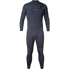 Mens 5/4mm Comp Chest Zip Wetsuit Black