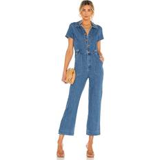 Fente Combinaisons Show Me Your Mumu Emery Jumpsuit - Blue