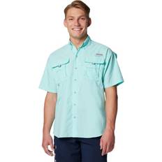 Nylon Shirts Columbia Bahama Short Sleeve Shirt - Gulf Stream