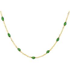 14 Karat Golden Necklace - Golden