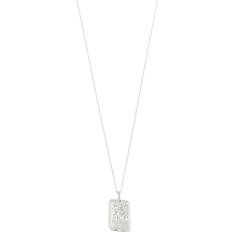 Pilgrim Silver Halsband Pilgrim Capricornus Recycled Zodiac Sign Necklace - Sølv