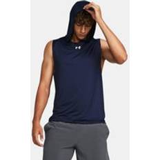 Knockout Sleeveless Hoodie - Blue