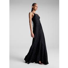 Clothing A.L.C. Sybil Embellished Maxi Dress - Blacksilv