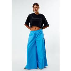 Reebok Women Pants Reebok Angel Wide Leg Pants - Blue