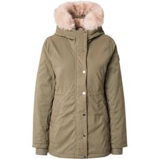 Hollister Co. Vêtements d'extérieur Hollister Co. Faux Fur-Lined Parka - Dusty Olive/Green