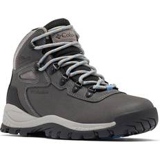 Femme Chaussures Chukka Columbia Newton Ridge Plus Waterproof Shoes - Gris Foncé Bleu