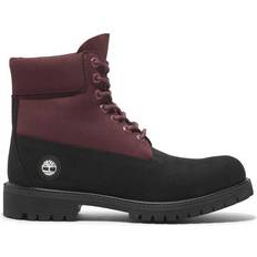 Timberland Rojo Botas Timberland Premium 6-Inch Boot zum Schnüren - Dunkelrot