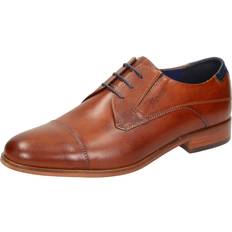 Sioux Jaromir-704 Business Shoe Lace-Up Derbys - Cognac