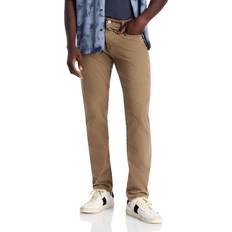 Tellis Slim Fit Twill Pants - Sulfur Faded Ashwood