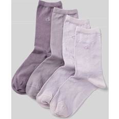 Calvin Klein Lila Strumpor Calvin Klein Crew Socks - Purple
