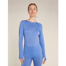 Icebreaker 200 ZoneKnit Long Sleeve Thermal Top - Baja/Brilliant