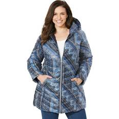 Catherines Plus Size Packable Puffer Coat