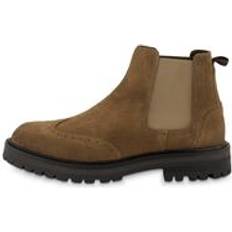 Beige - Homme Bottes Chelsea Marc O'Polo Chelsea Boots - Hellbraun