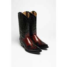 Schuhe Sendra Boots 3241 Cuervo - Schwarz/Rot