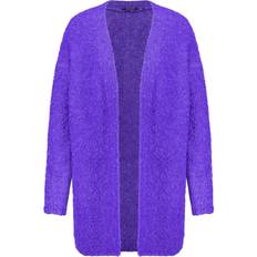 Taifun Damen Langer Cardigan - Lila