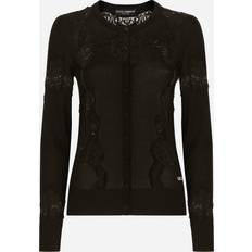 Seide Cardigans Dolce & Gabbana Sweaters - Black