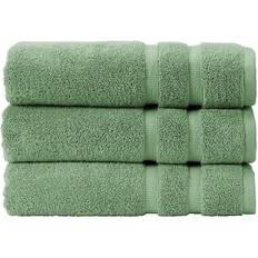 Green Bath Towels Christy Signum 100% Combed Cotton 675 g Bath Towel Green