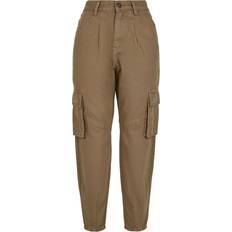 Denim - Women Trousers Urban Classics Women's Cargo Pants Balloon Fit - Twill