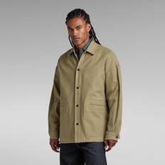 Camisa de sobrecamisa - Unisexo Chaquetas G-Star Soft Oversized Sobrecamisa - Verde