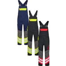 Engel Cargo Overall - Svart/Gul