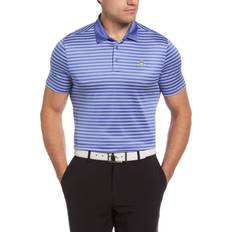 Original Penguin Heritage Stripe Golf Polo - Amparo Blue