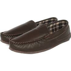 Marron - Unisexe Mocassins Eastern Counties Leather Loafers - Unisex