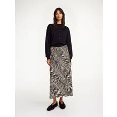 Lana Faldas By Malene Birger Boshan Maxi Skirt - Zebra