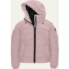 Canada Goose Jakker Canada Goose Uld Hættetrøje Med Stormklap - Lyserød