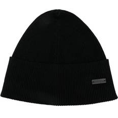 Cachemire Casquettes Saint Laurent Cashmere Mütze - Black