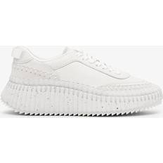 Nama Leather Sneaker Polyester - White