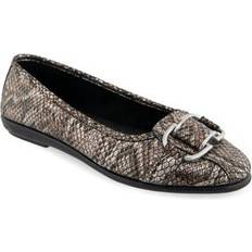 Foam Ballerinas Aerosoles Bentley Ballet Flat - Antique Bronze Snake Print