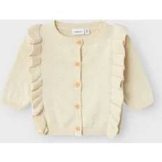 Bambino Cardigan Name It Girl's Knitted Cardigan - Cream