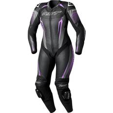 MC-dresser Rst TracTech Evo 5, leather suit 1pcs. perforated women color: Black/Grey/Violet