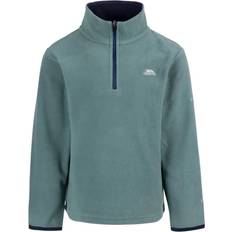 Uni Couches de base Trespass Etto Half Zip Fleece Top - Lime